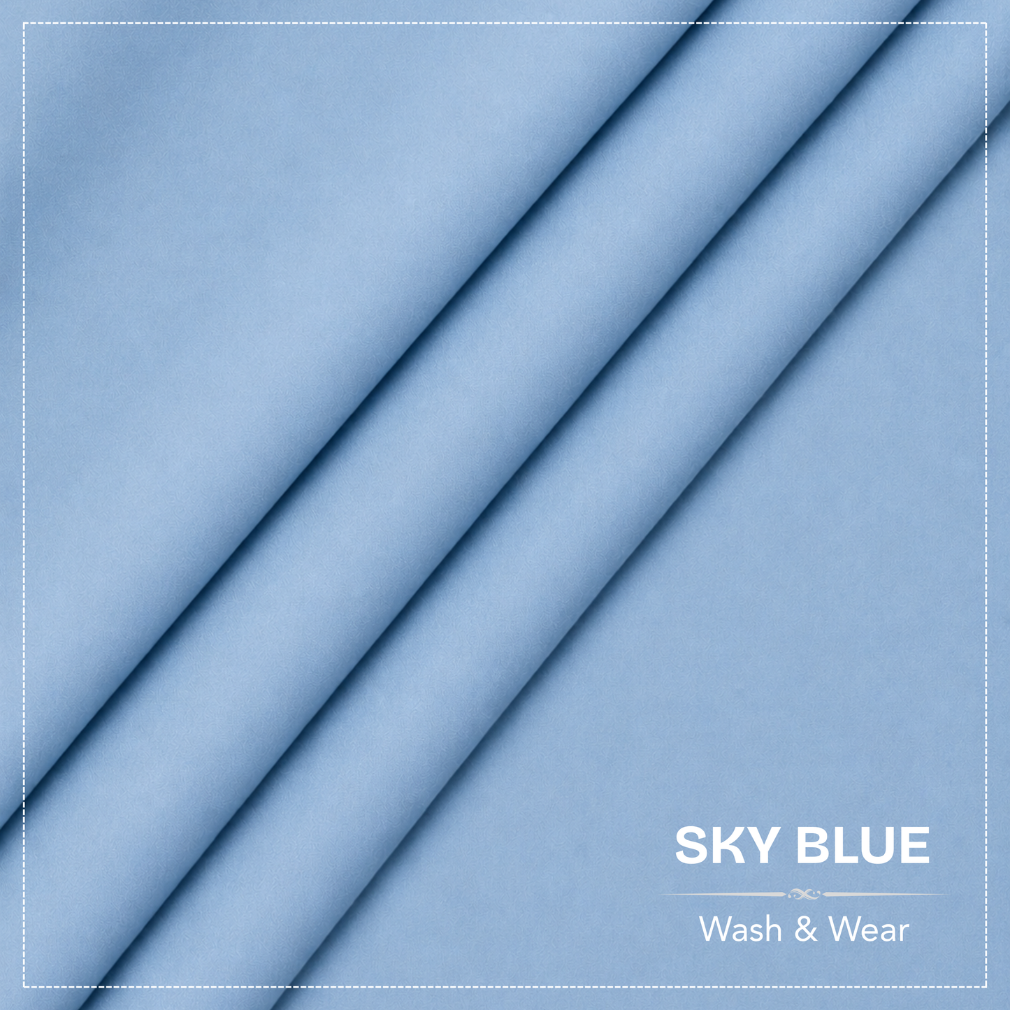 Sky Blue Signature Wash & Wear