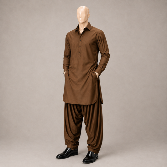 Coffee Brown Signature Wash & Wear