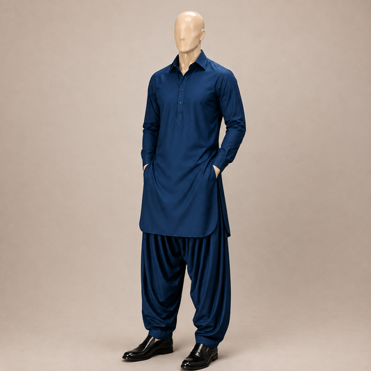 Teal Blue Signature Wash & Wear