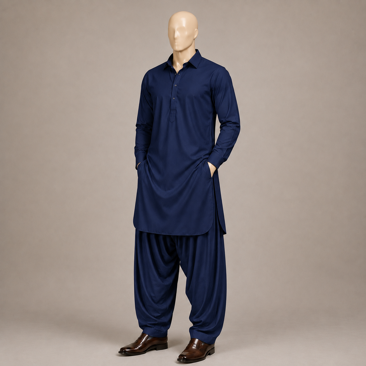 Midnight Navy Signature Wash & Wear