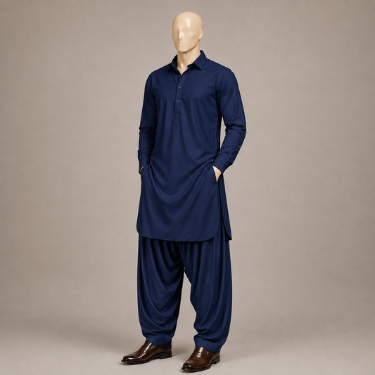 Midnight Navy Signature Wash & Wear