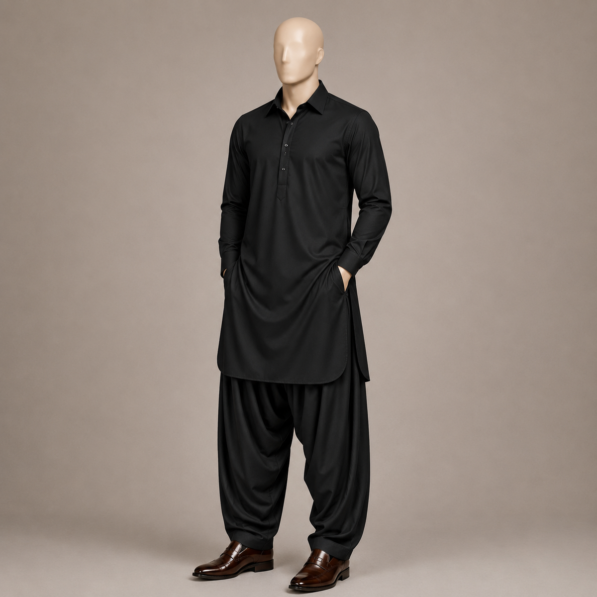 Jet Black Signature Wash & Wear