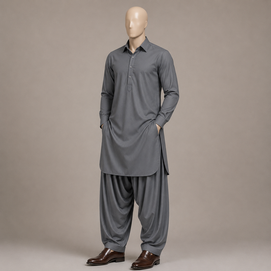 Steel Grey Signature Wash & Wear