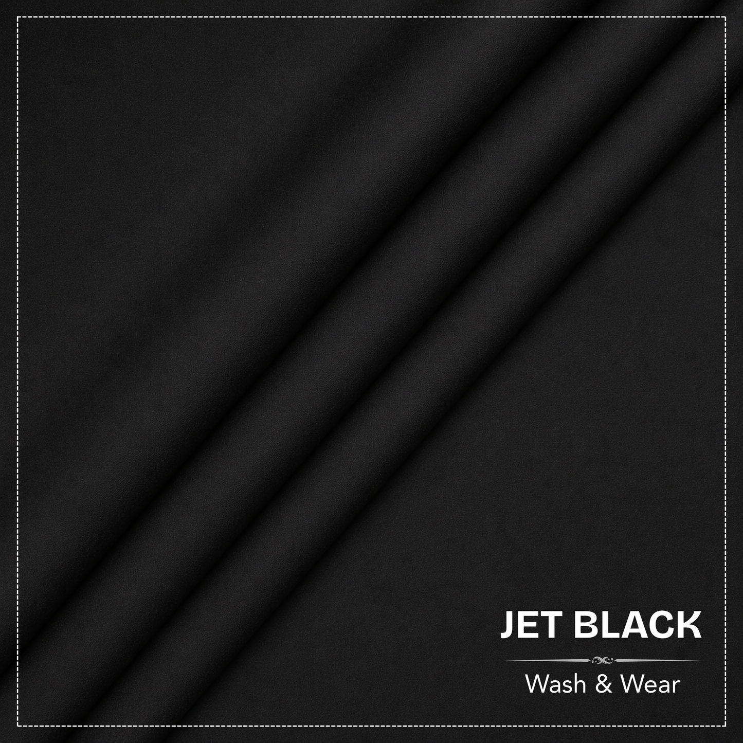 Jet Black Signature Wash & Wear