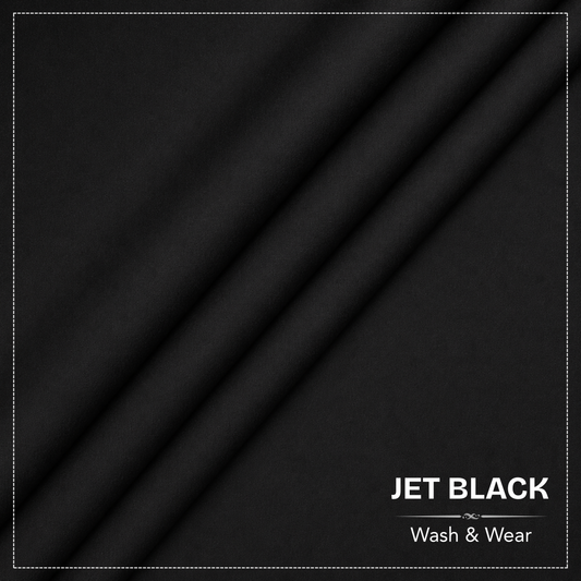 Jet Black Signature Wash & Wear
