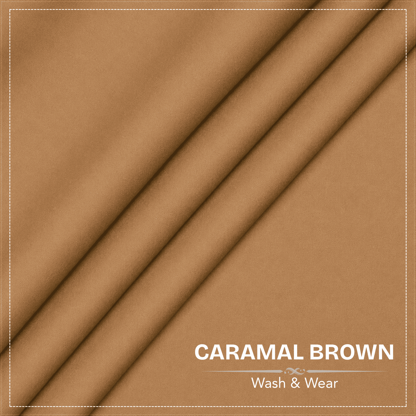 Caramel Brown Signature Wash & Wear