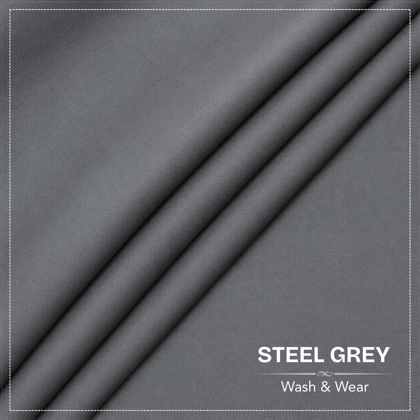 Steel Grey Signature Wash & Wear