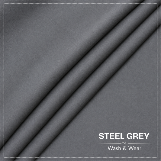 Steel Grey Signature Wash & Wear