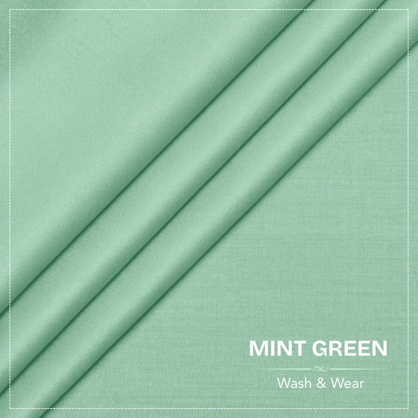 Mint Green Signature Wash & Wear